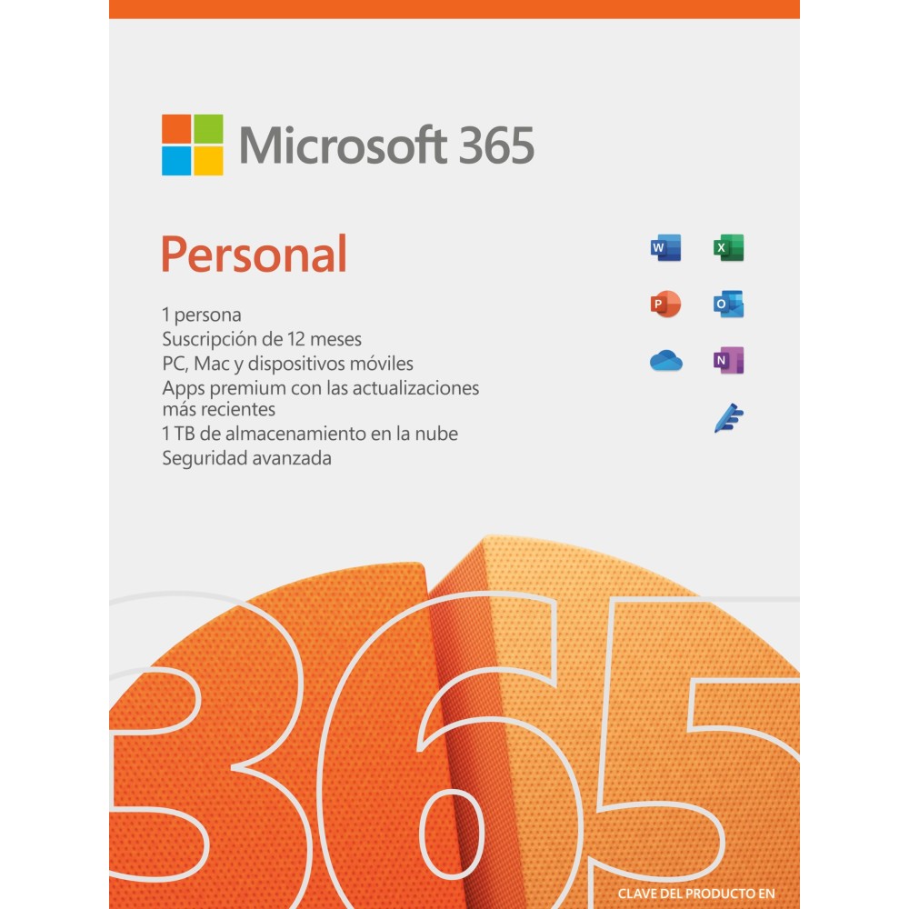 MICROSOFT 365 PERSONAL SPANISH 1YR 1USR (QQ2-01053)