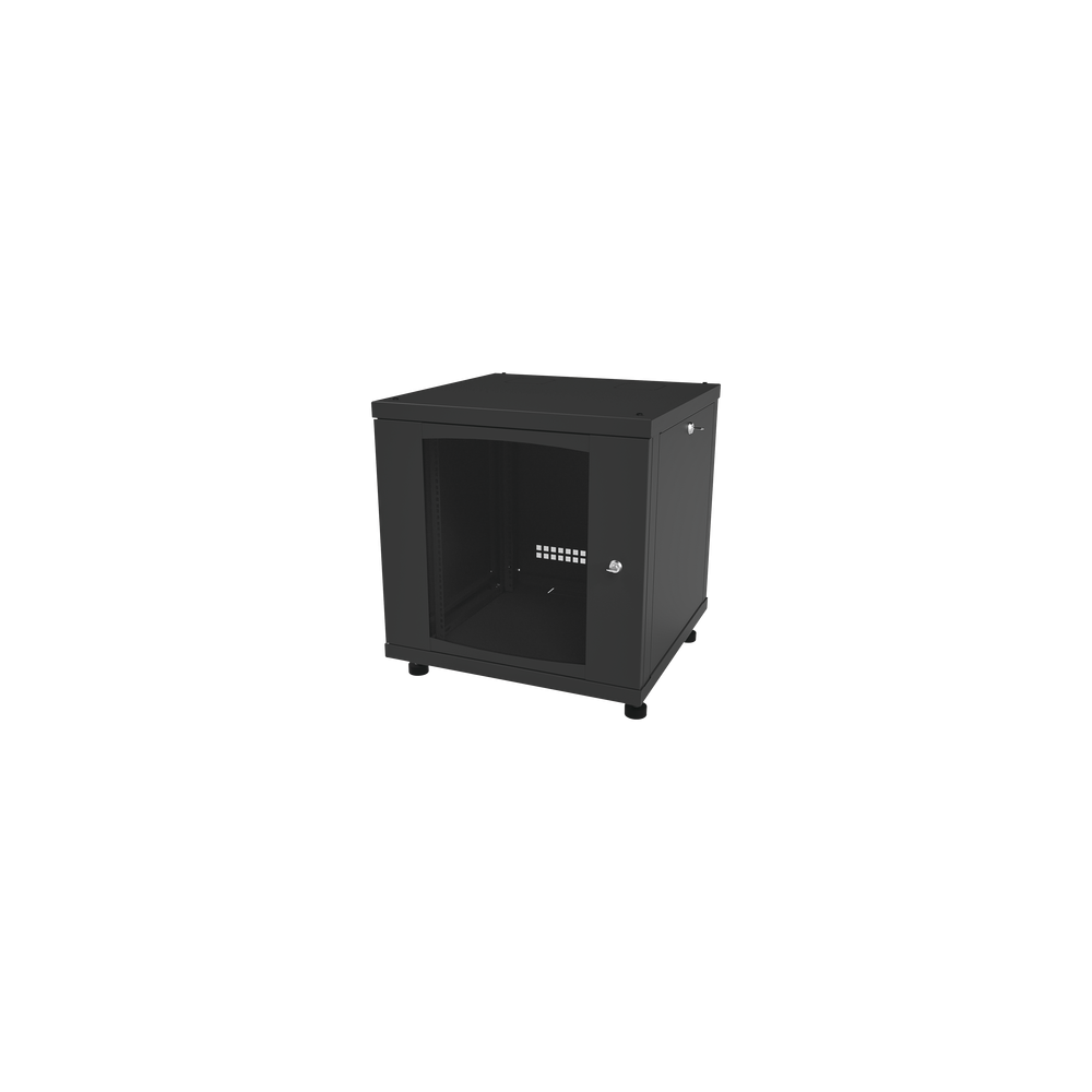 Gabinete Profesional para Telecomunicaciones de 12UR, 638 mm Profundid