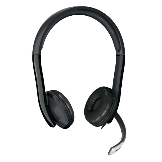 DIADEMA MICROSOFT LIFECHAT LX-6000ALAMBRICA USB NEGRO, 7XF-00001 BULK