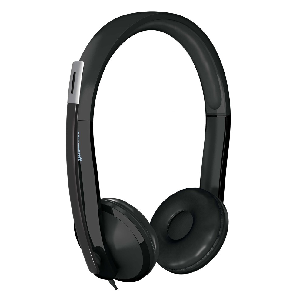 DIADEMA MICROSOFT LIFECHAT LX-6000ALAMBRICA USB NEGRO, 7XF-00001 BULK