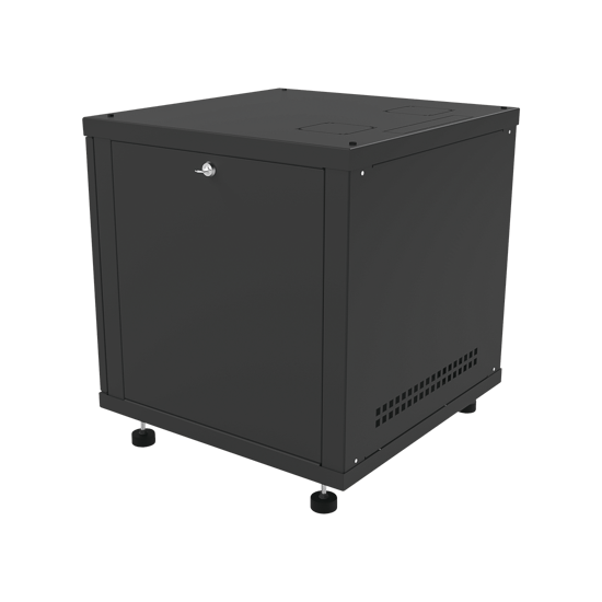 Gabinete Profesional para Telecomunicaciones de 12UR, 638 mm Profundid