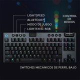 TECLADO LOGITECH G915 TKL LIGHTSPEED WIRELESS RGB NEGRO (920-009495)