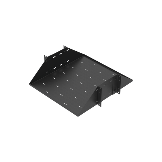 Kit de Rack Estándar 19", 24 UR con 2 Charolas y PDU (8 tomas). Ideal