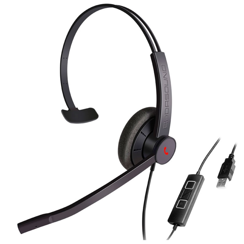 EPIC 301, Diadema UC, control llamada, mute y vol, conexión por USB (M