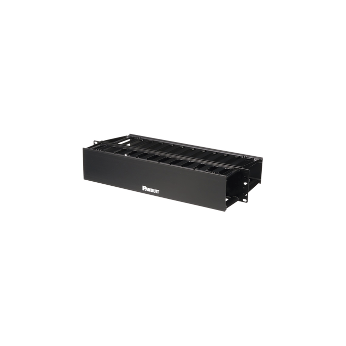 Organizador de Cables Horizontal PatchLink, Doble (Frontal y Posterior