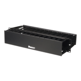 Organizador de Cables Horizontal PatchLink, Doble (Frontal y Posterior
