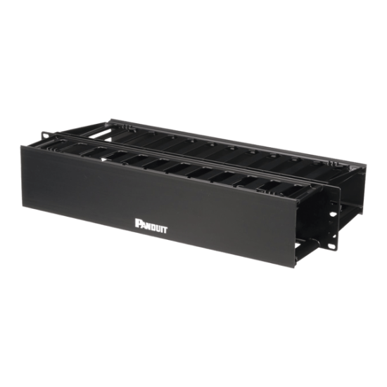 Organizador de Cables Horizontal PatchLink, Doble (Frontal y Posterior