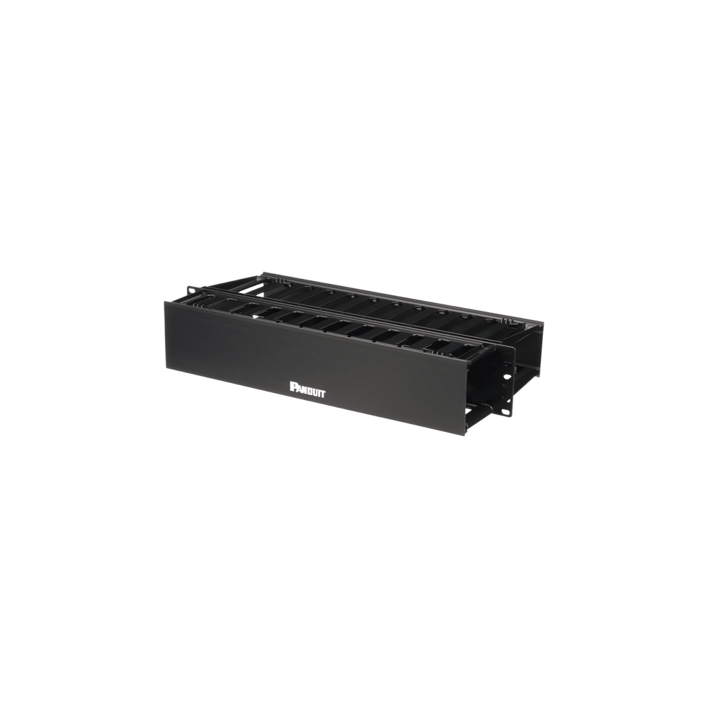 Organizador de Cables Horizontal PatchLink, Doble (Frontal y Posterior