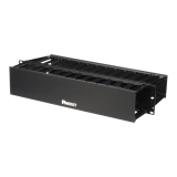 Organizador de Cables Horizontal PatchLink, Doble (Frontal y Posterior