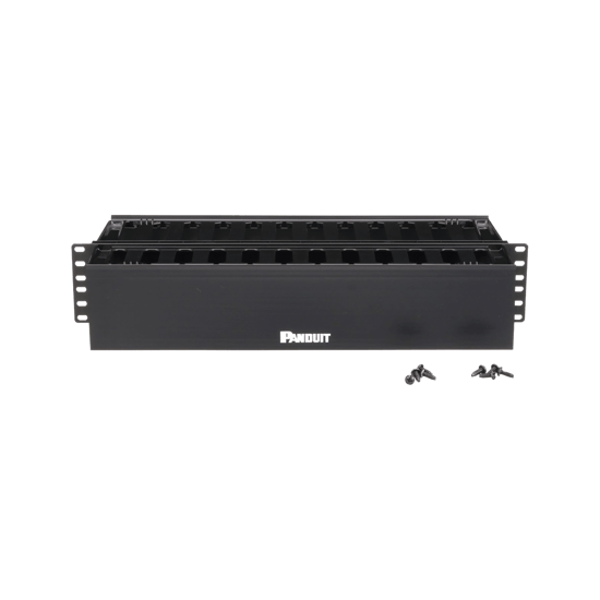 Organizador de Cables Horizontal PatchLink, Doble (Frontal y Posterior