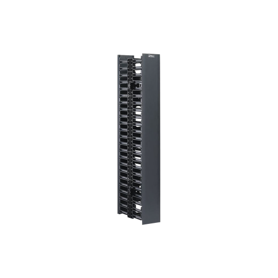 Organizador Vertical NetRunner, Doble (Frontal y Posterior), Para Rack