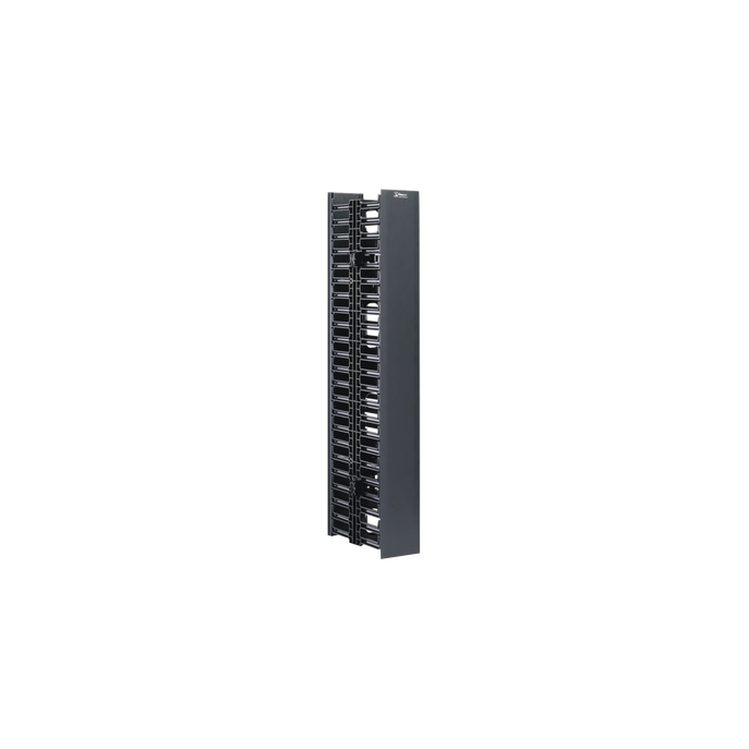 Organizador Vertical NetRunner, Doble (Frontal y Posterior), Para Rack