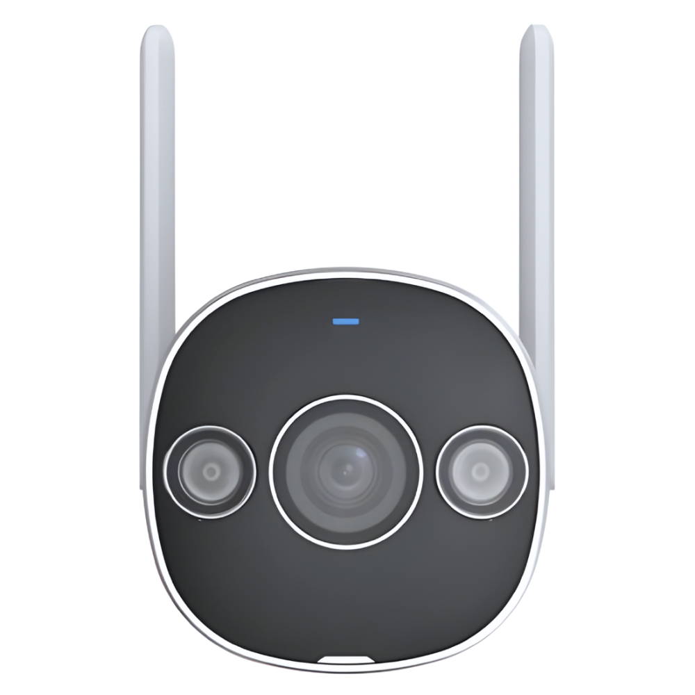 Uho-B2D-M3F3D, Cámara IP Bullet WiFi, 3MP, Lente 2.8 mm, IR 20m, Micro