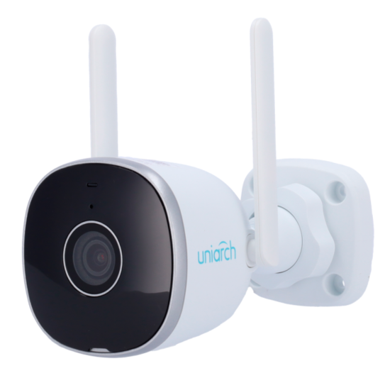 Uho-B2R-M2F3, Cámara IP Bullet WiFi, 2MP, Lente 2.8mm, Micrófono y Boc