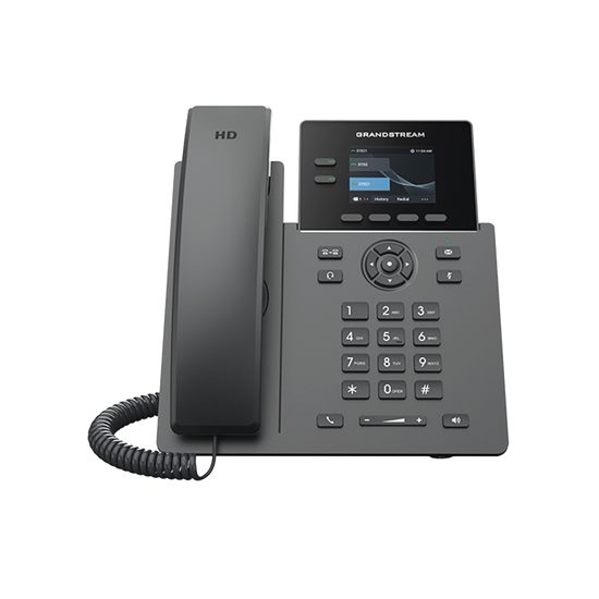 GRP2610P, Teléfono IP HD Carrier-Grade, 2 cuentas SIP, LCD 2.4" color.