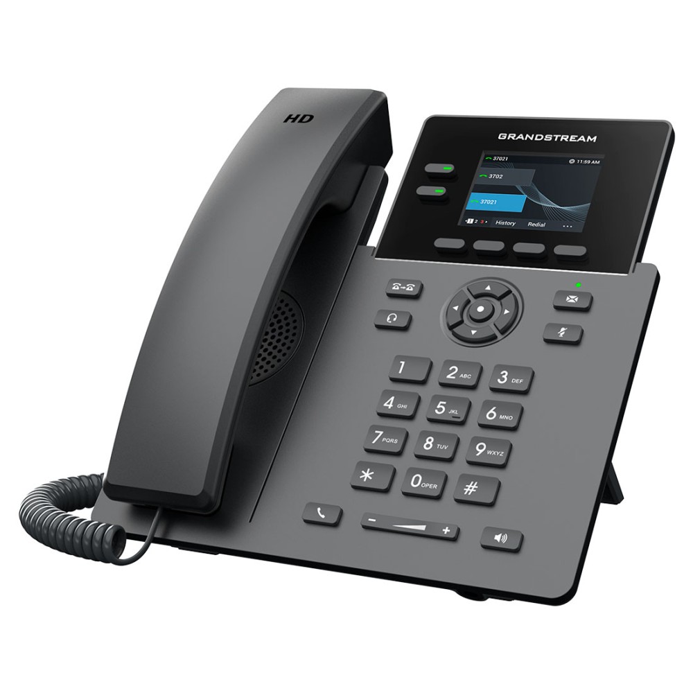GRP2610P, Teléfono IP HD Carrier-Grade, 2 cuentas SIP, LCD 2.4" color.