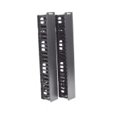 Organizador Vertical NetRunner, Doble (Frontal y Posterior), Para Rack
