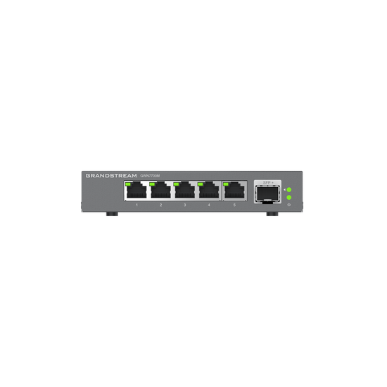 GWN7700M, Switch No Administrable, 5 puertos RJ45 de 100/1000/2500Mbps