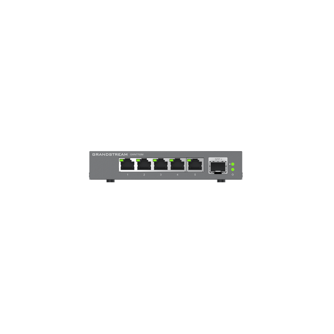 GWN7700M, Switch No Administrable, 5 puertos RJ45 de 100/1000/2500Mbps