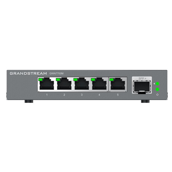GWN7700M, Switch No Administrable, 5 puertos RJ45 de 100/1000/2500Mbps