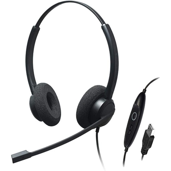 CRYSTAL SR2732, Diadema clásica, accesible, control mute y vol, USB (B