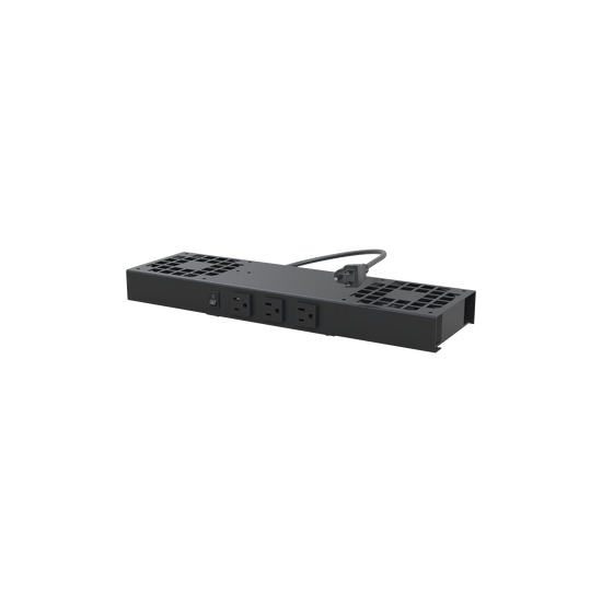 Kit de 2 Ventiladores (12 x 12 cm) con 3 Tomas de Corriente 110 Vca/50
