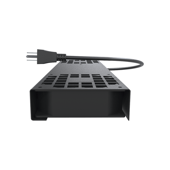 Kit de 2 Ventiladores (12 x 12 cm) con 3 Tomas de Corriente 110 Vca/50