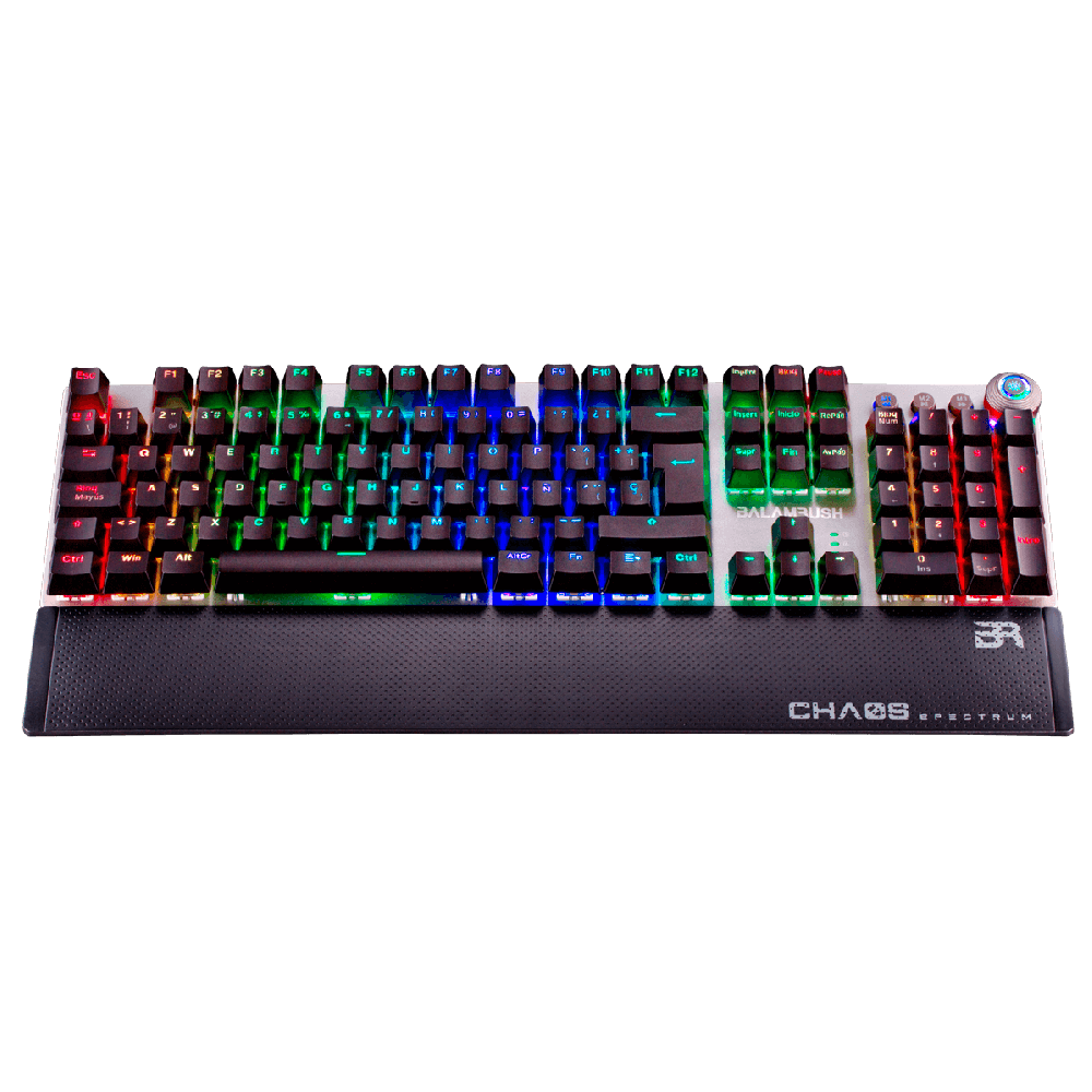TECLADO GAMING CHAOS, RGB SPECTRUM PROGRAMABLE, BALAM RUSH BR-922944