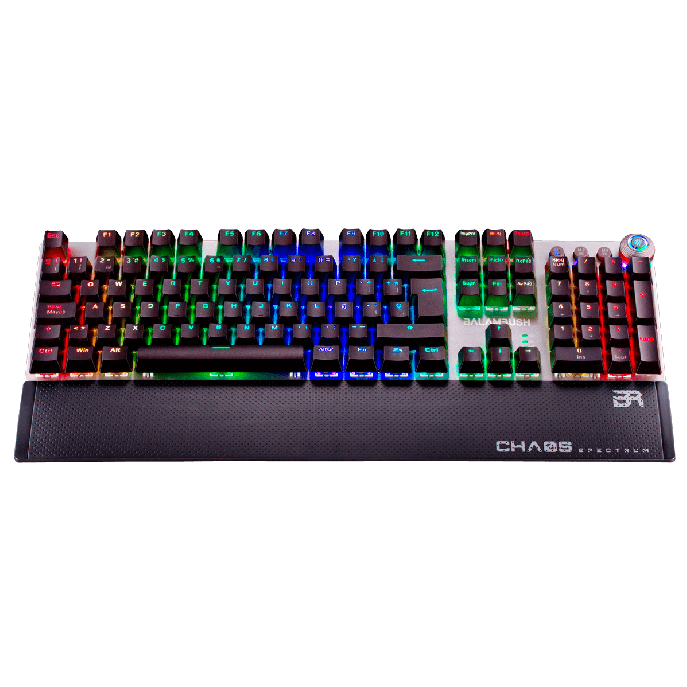 TECLADO GAMING CHAOS, RGB SPECTRUM PROGRAMABLE, BALAM RUSH BR-922944