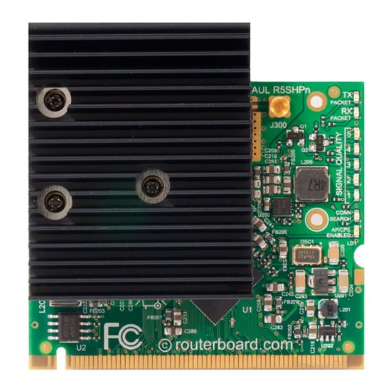 R5SHPn, Tarjerta MiniPCI 802.11A/N 800mW