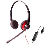 EPIC 512-R, Diadema ambiente extremo y controles, doble mic, USB (Bina