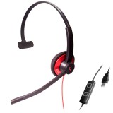 EPIC 511-R, Diadema ambiente extremo y controles, doble mic, USB y 3.5