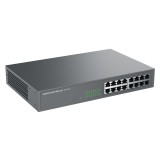GWN7702, Switch No Administrable, 16 puertos Giga Ethernet, gabinete m