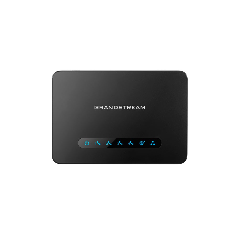 HT814v2, ATA VOIP con 4 puertos FXS y ruteador integrado