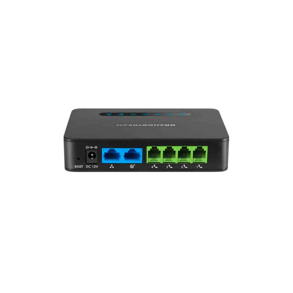 HT814v2, ATA VOIP con 4 puertos FXS y ruteador integrado