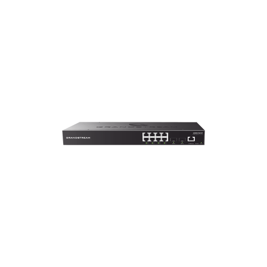 GWN7801P, Switch PoE Administrable capa 2, 8 x GigaEth PoE/PoE+ y 2 x