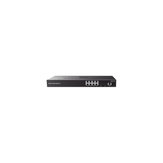 GWN7801P, Switch PoE Administrable capa 2, 8 x GigaEth PoE/PoE+ y 2 x