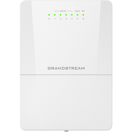 GWN7710R, Switch Administrable capa 2-lite, exteriores IP66, 5 x GigaE
