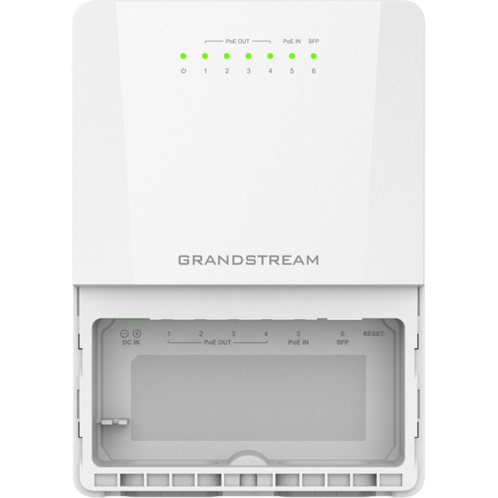 GWN7710R, Switch Administrable capa 2-lite, exteriores IP66, 5 x GigaE
