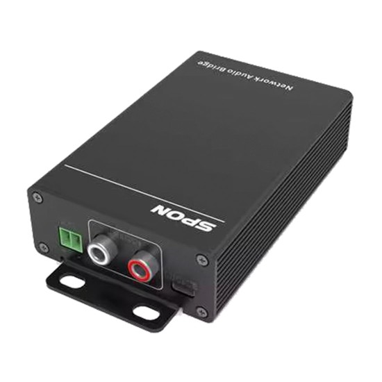 GEN-3101A01, Bridge de audio IP, conecta bocina o amplificador análogo