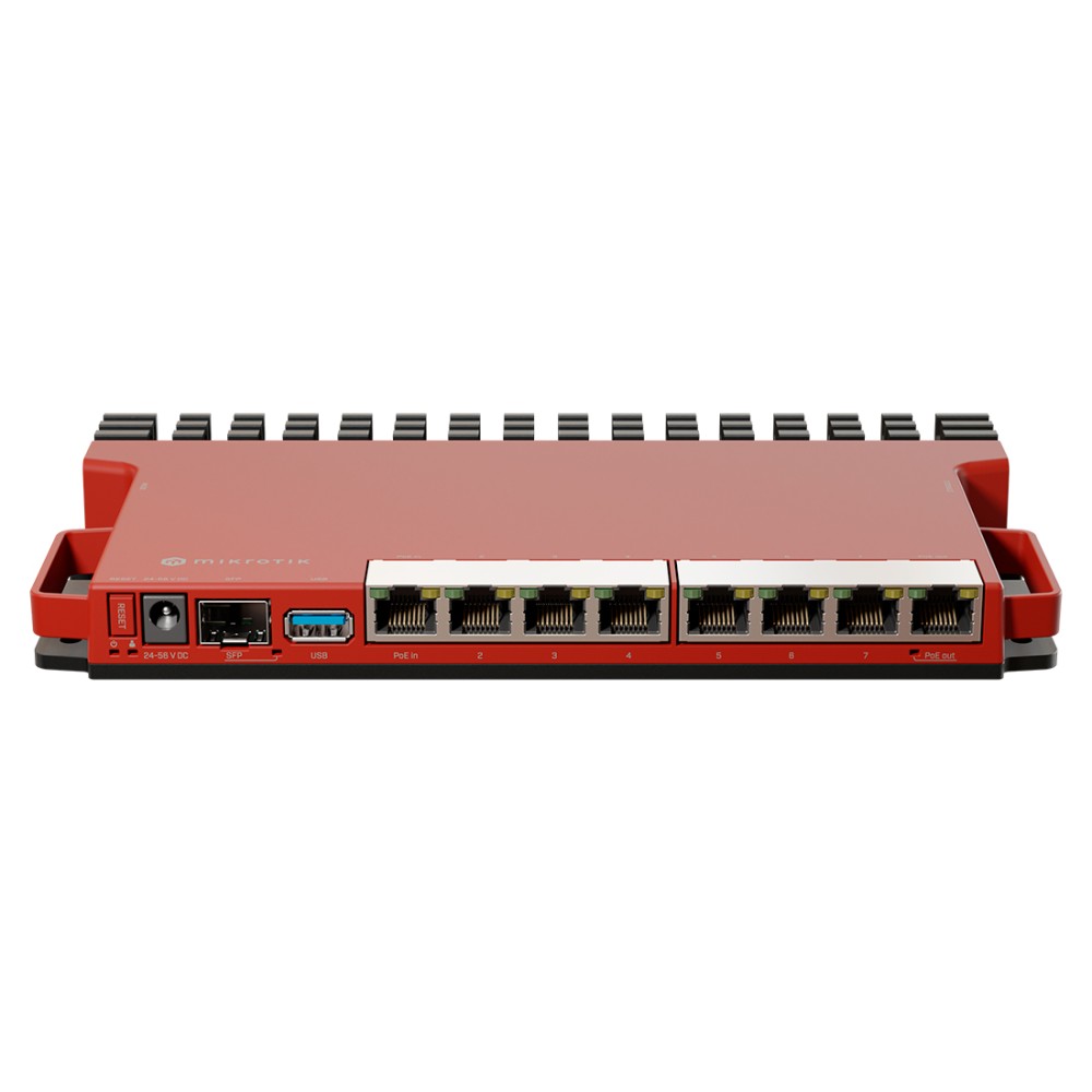 L009UiGS-RM, Router CPU 800MHz, RAM 512MB, 8xGbEth, 1xSFP