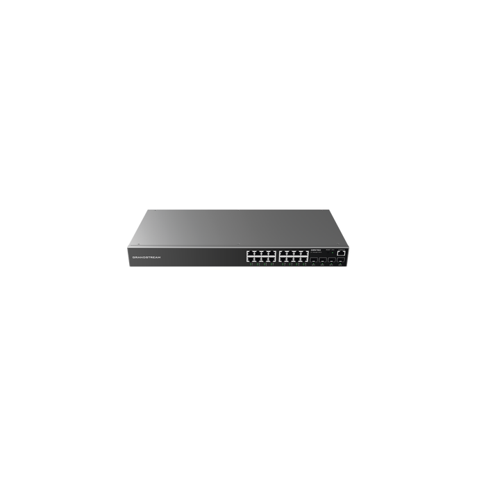 GWN7802, Switch Administrable capa 2, 16 x GigaEth y 4 x Giga SFP