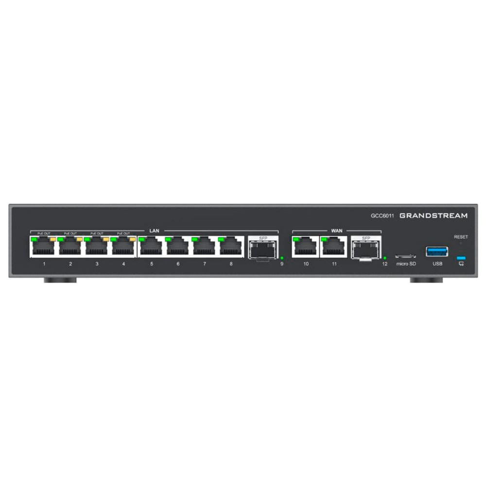 GCC6011, Dispositivo 4 en 1, Conmutador IP, Firewall, Ruteador VPN y S