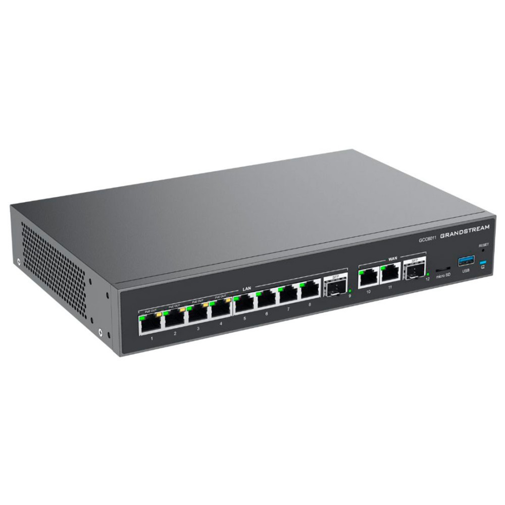 GCC6011, Dispositivo 4 en 1, Conmutador IP, Firewall, Ruteador VPN y S