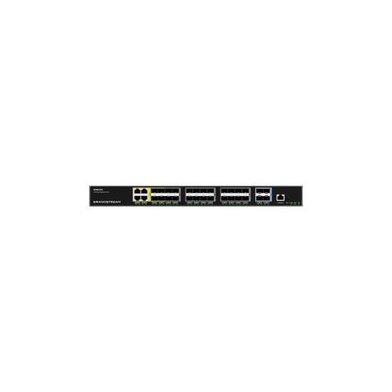 GWN7831, Switch de agregación Administrable capa 3, 4 x Combo, 24 x Gi