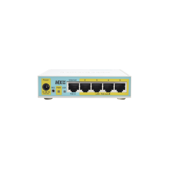RB750UPr2, RB 5 Eth 64MB RAM 400Mhz CPU PoE 2-5 Eth USB