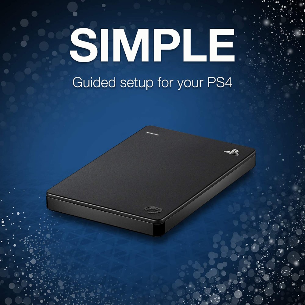 DISCO DURO EXTERNO SEAGATE STGD2000100 2TB USB 3.0 NEGRO PLAYSTATION 4