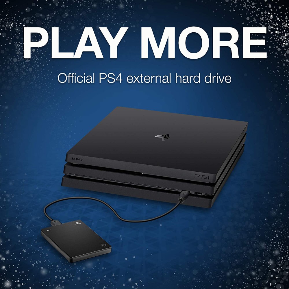 DISCO DURO EXTERNO SEAGATE STGD2000100 2TB USB 3.0 NEGRO PLAYSTATION 4