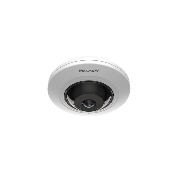 Mini Fisheye IP 5 Megapixel / Panorámica 180° - 360° / 8 mts IR / Inte