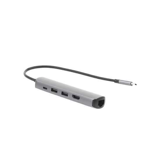 HUB USB-C (Docking Station) 5 en 1 | Ultra Delgado | 2 USB-A 3.1 a (5